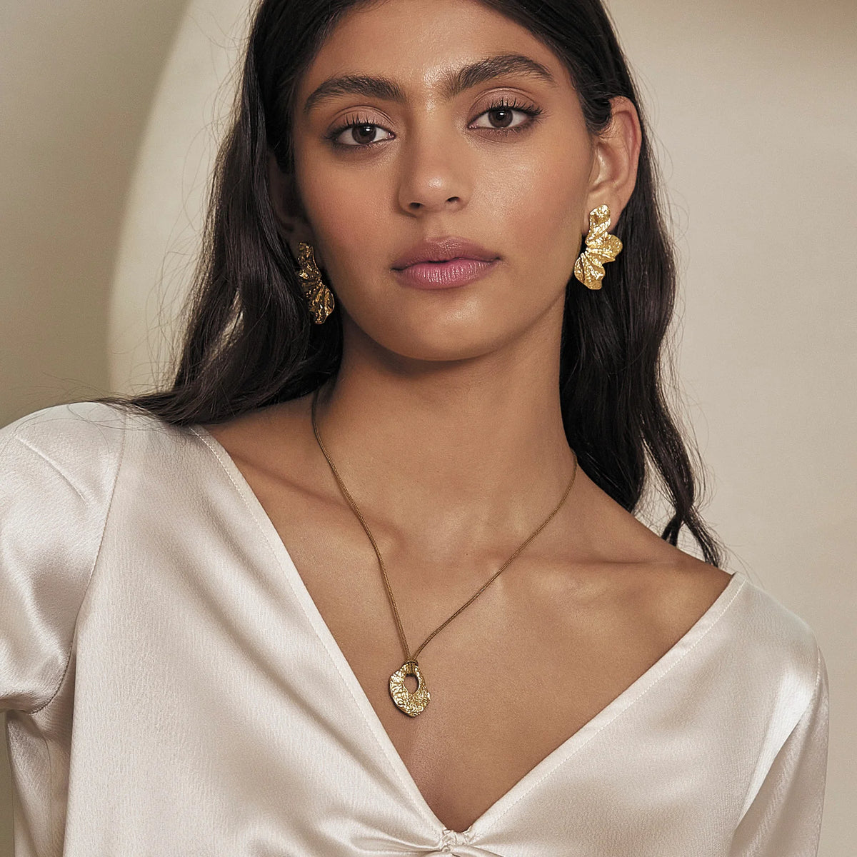 Stassia Earrings - Gold