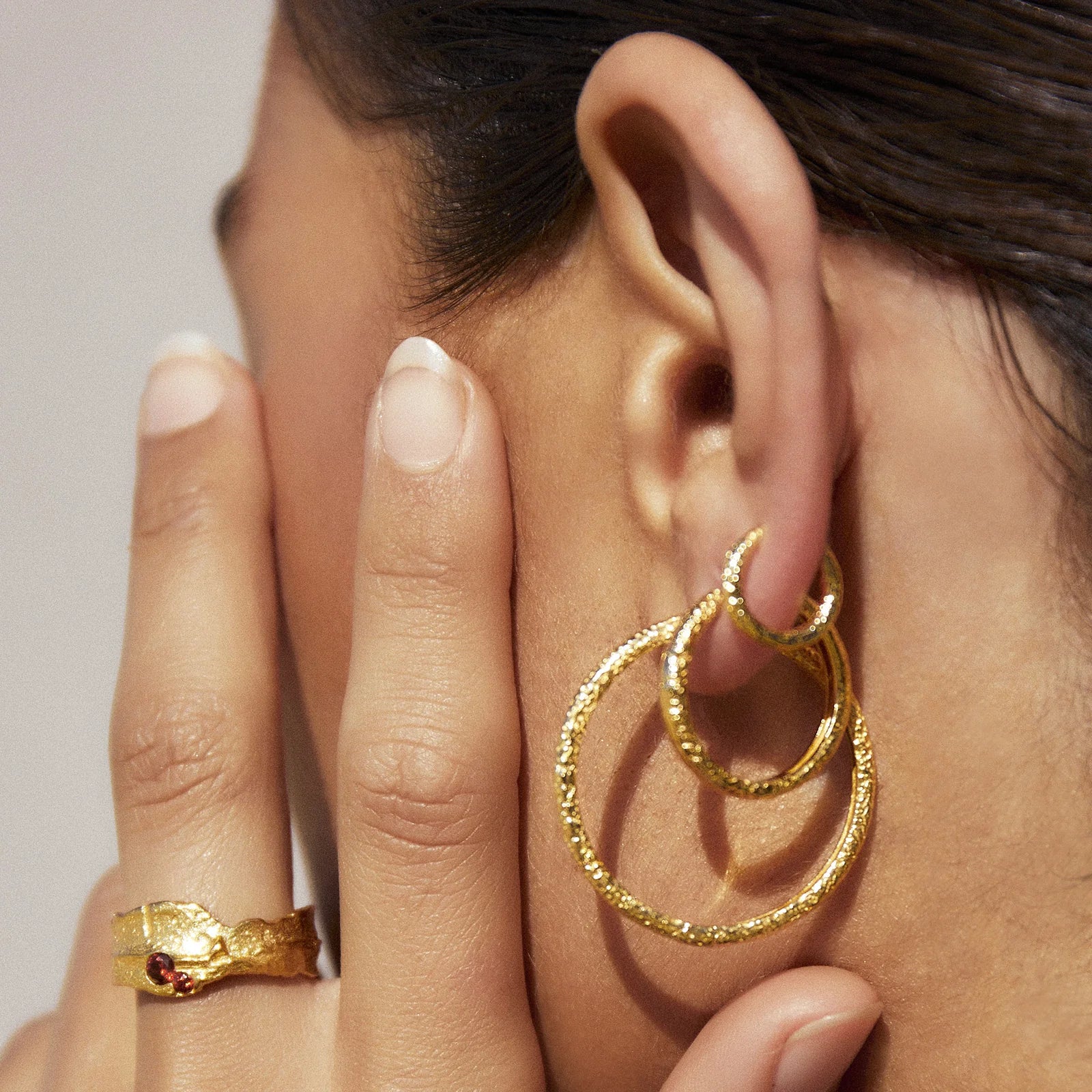 Arabella Earrings Gold