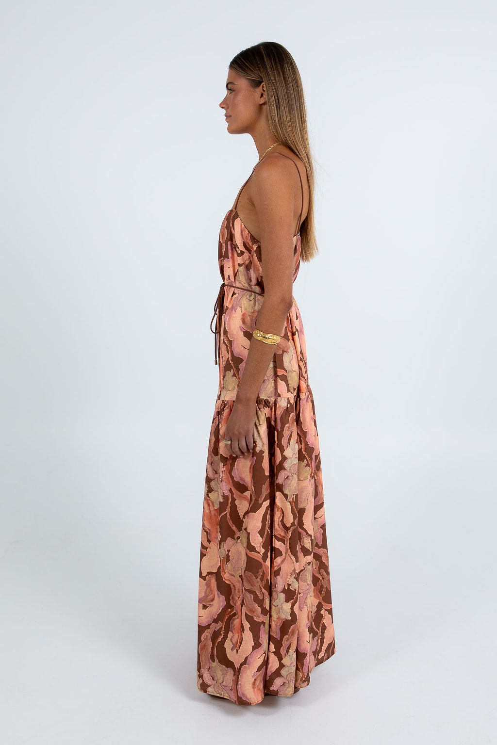 Olara Maxi Dress Daydream Print