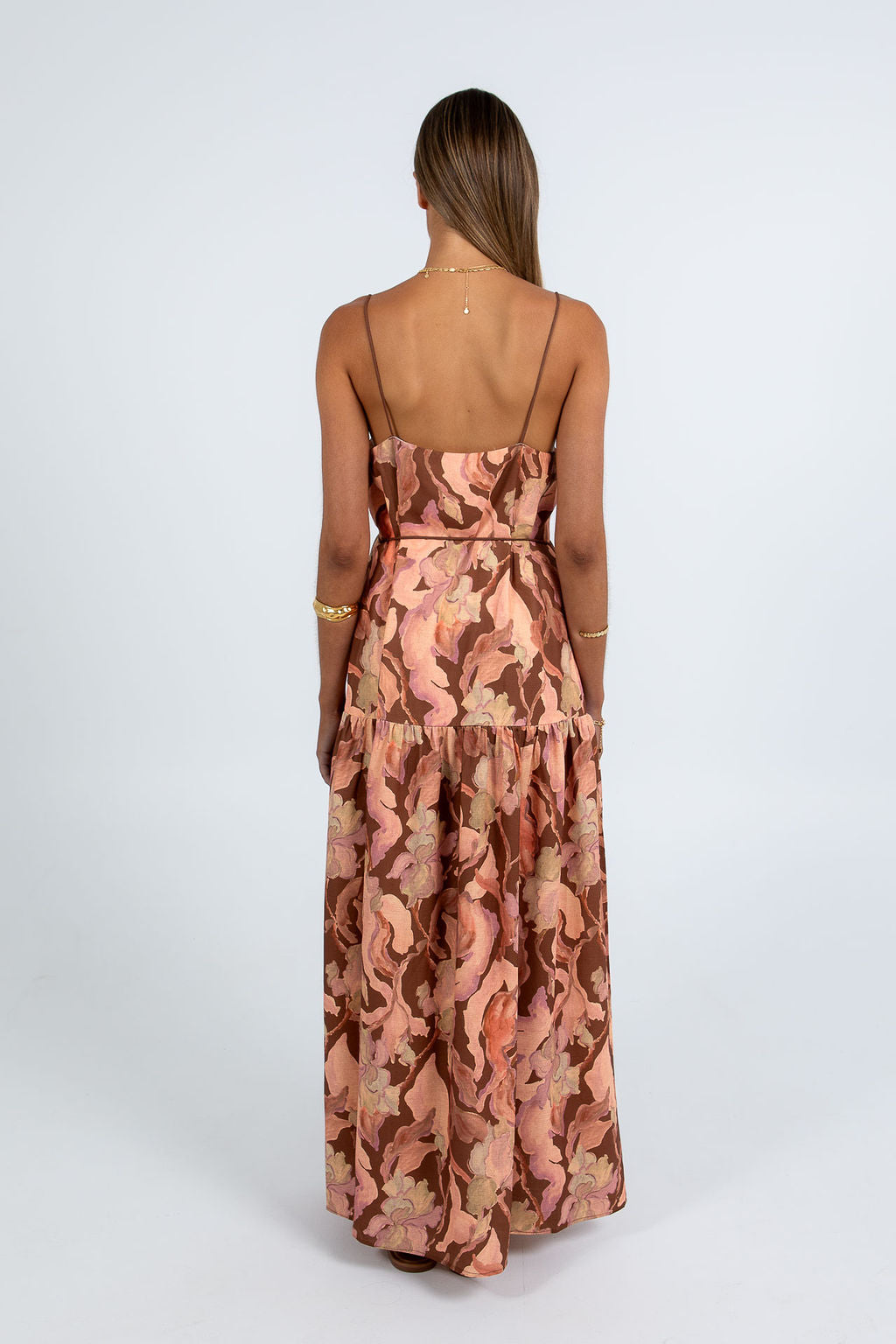 Olara Maxi Dress Daydream Print