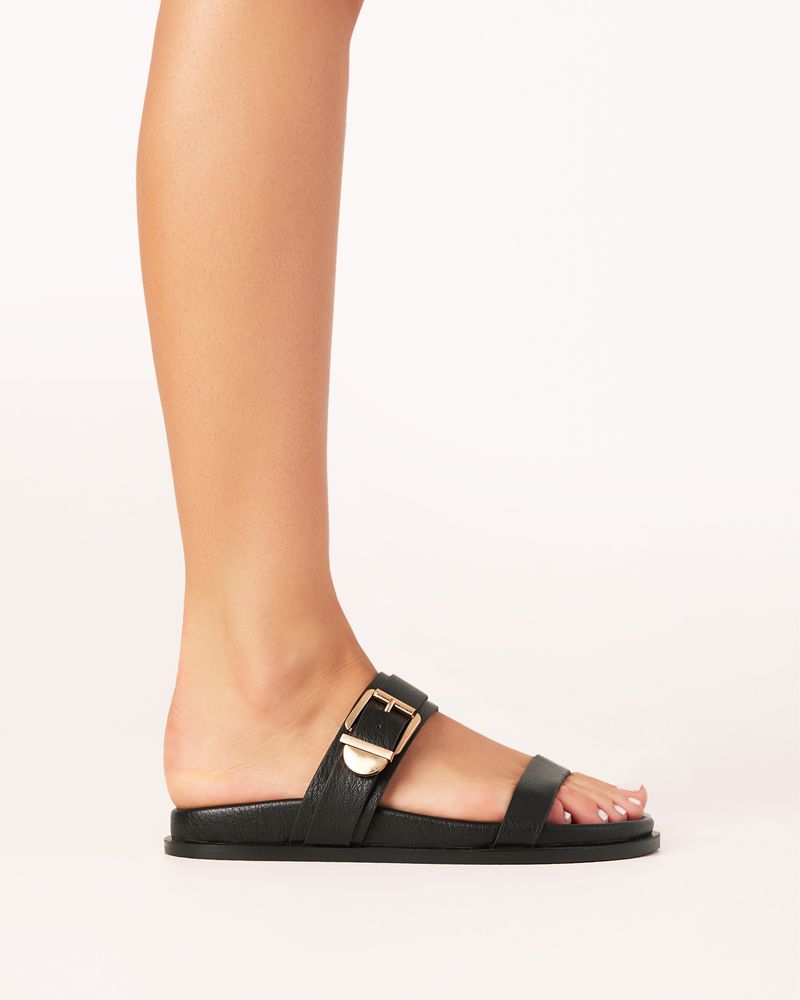 Yasna Slides - Black