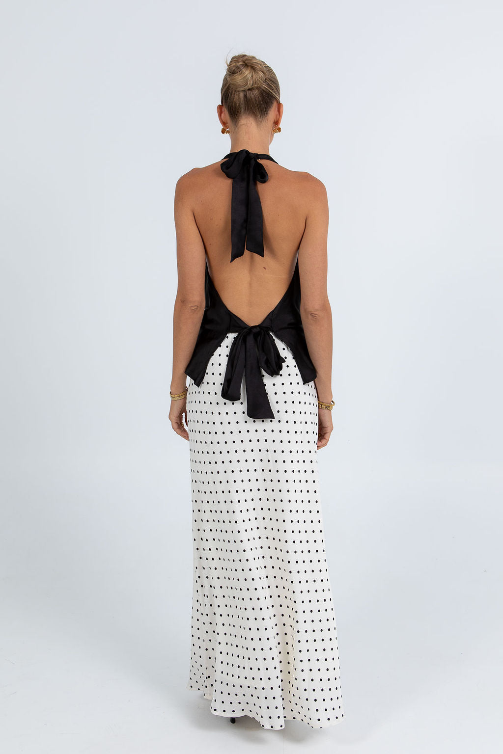 Clara Maxi Skirt Polka Dot