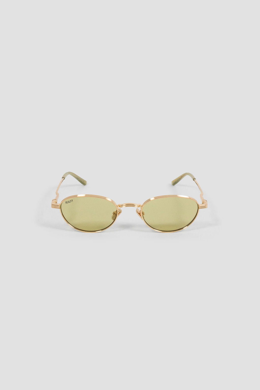 Promised Land Sunglasses Gold Olive