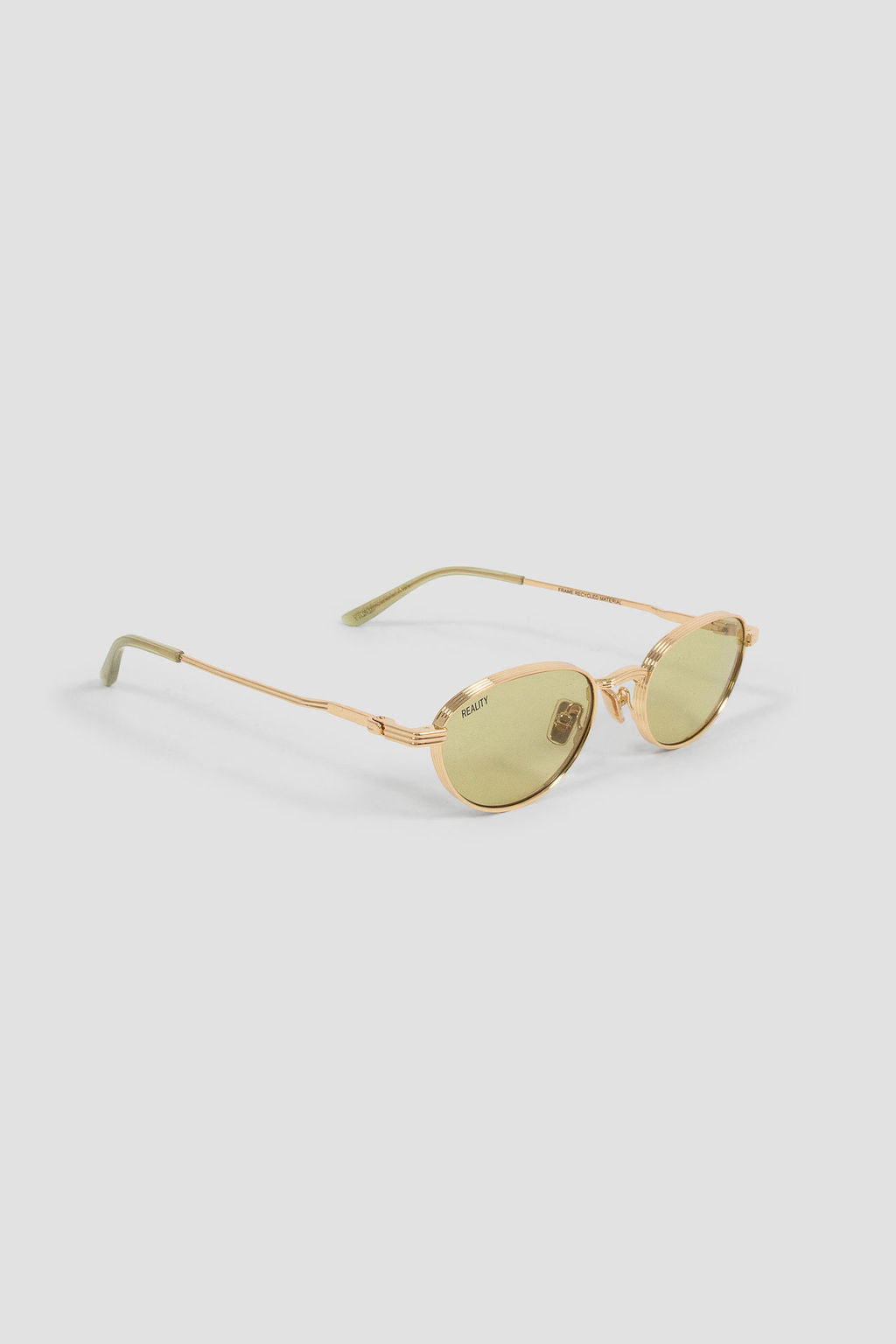 Promised Land Sunglasses Gold Olive