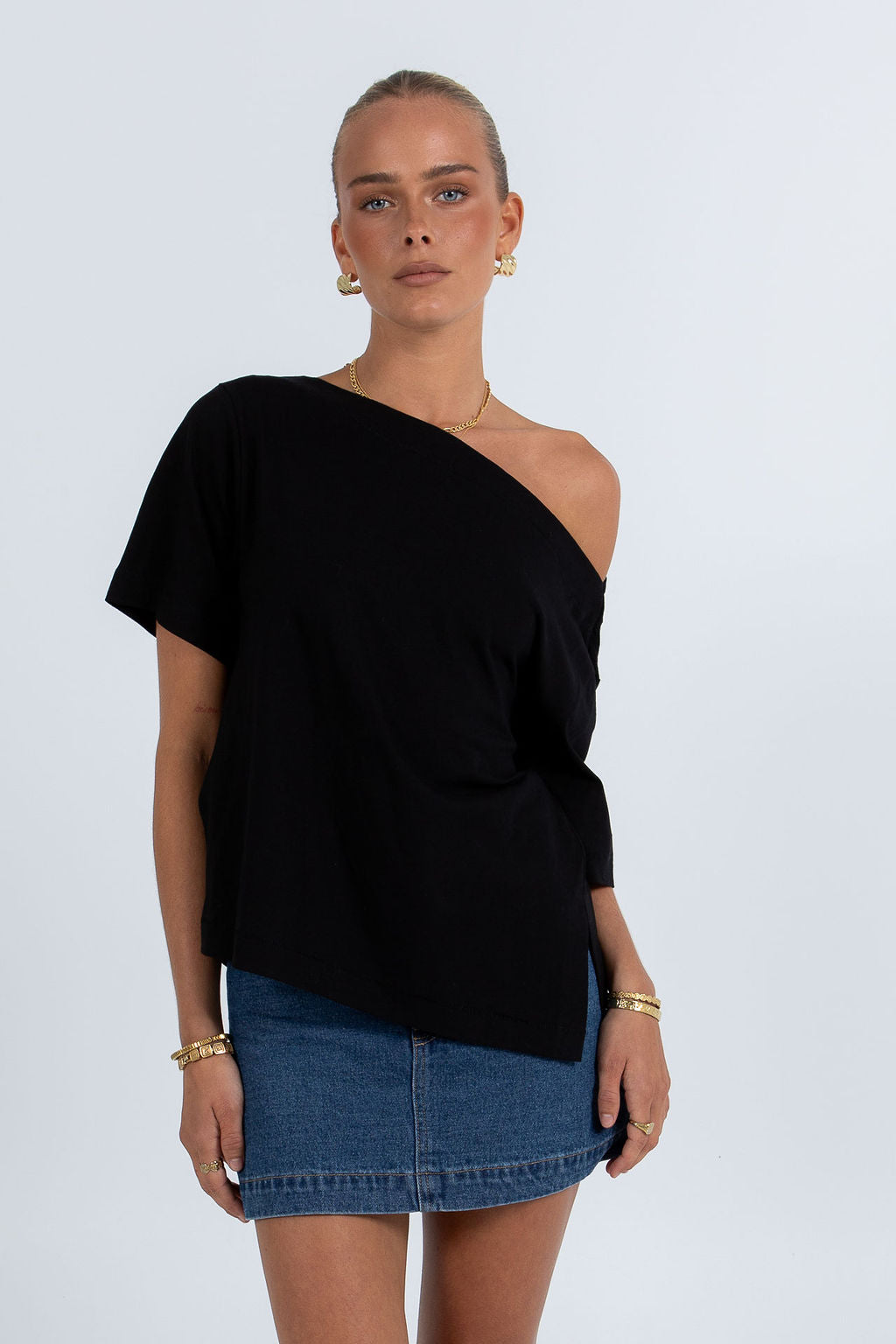 Ranna Tee Black