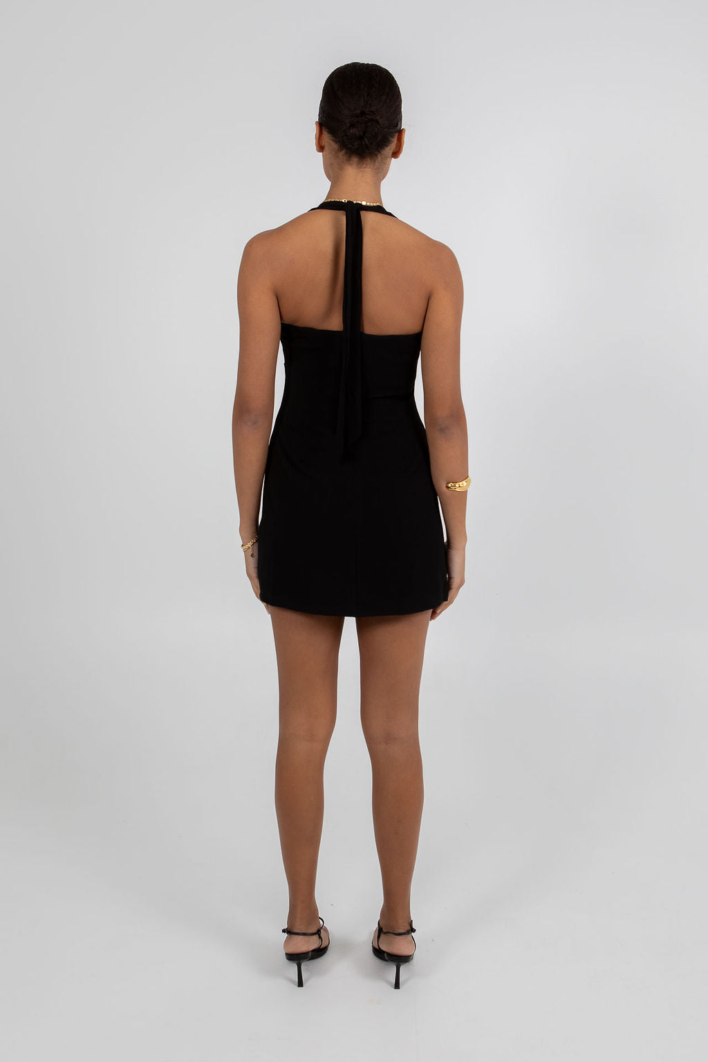 Xylah Mini Dress - Black