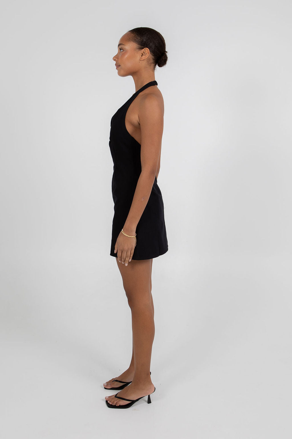 Unna Mini Dress - Black