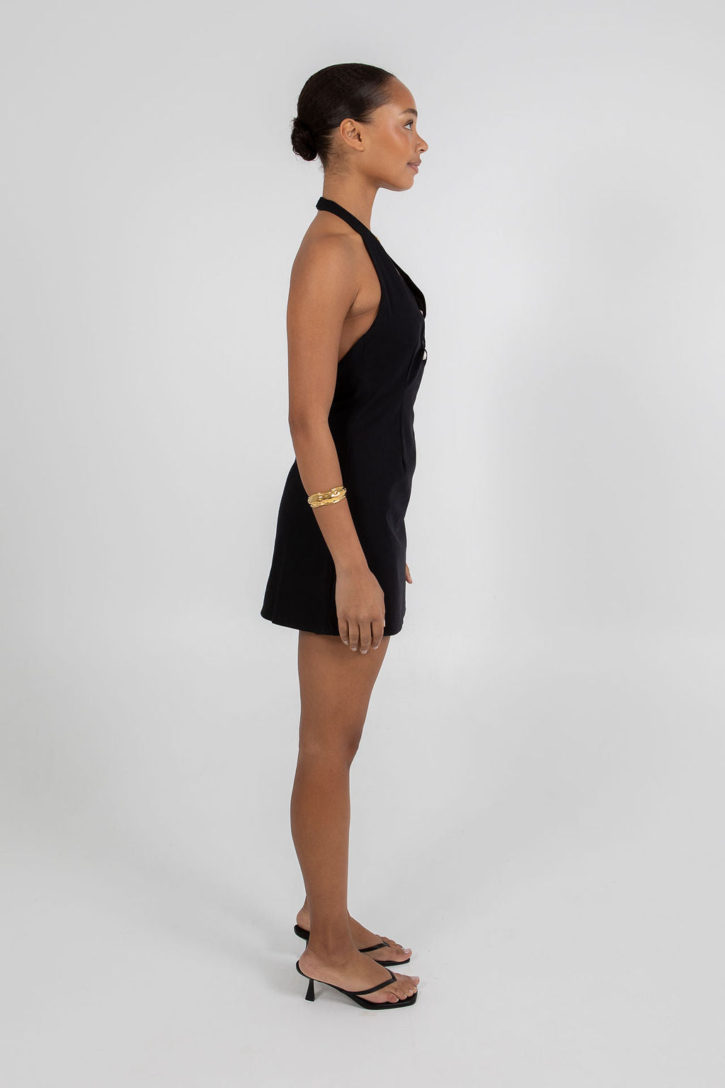 Unna Mini Dress - Black