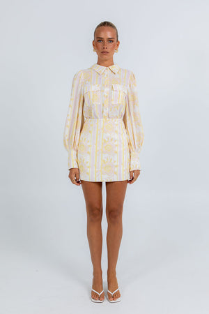 Bailee Shirt Lemon Floral