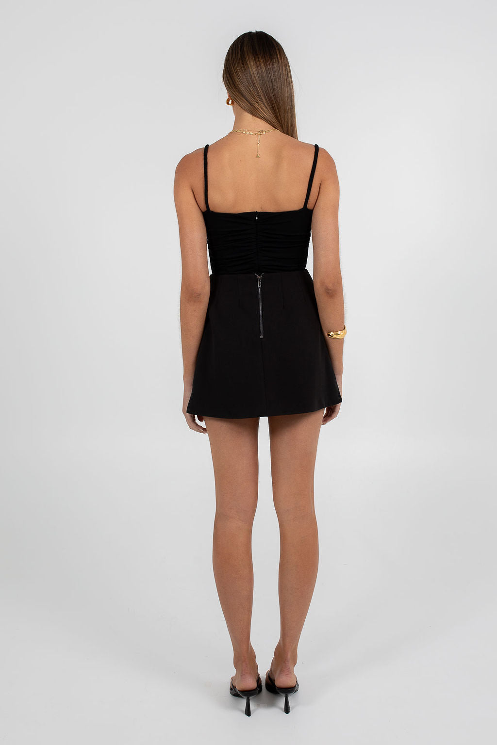 Azrah Mini Skirt - Black