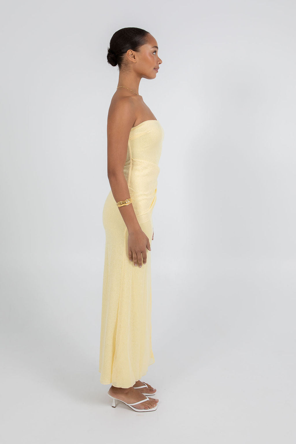 Kendall Maxi Dress - Lemon