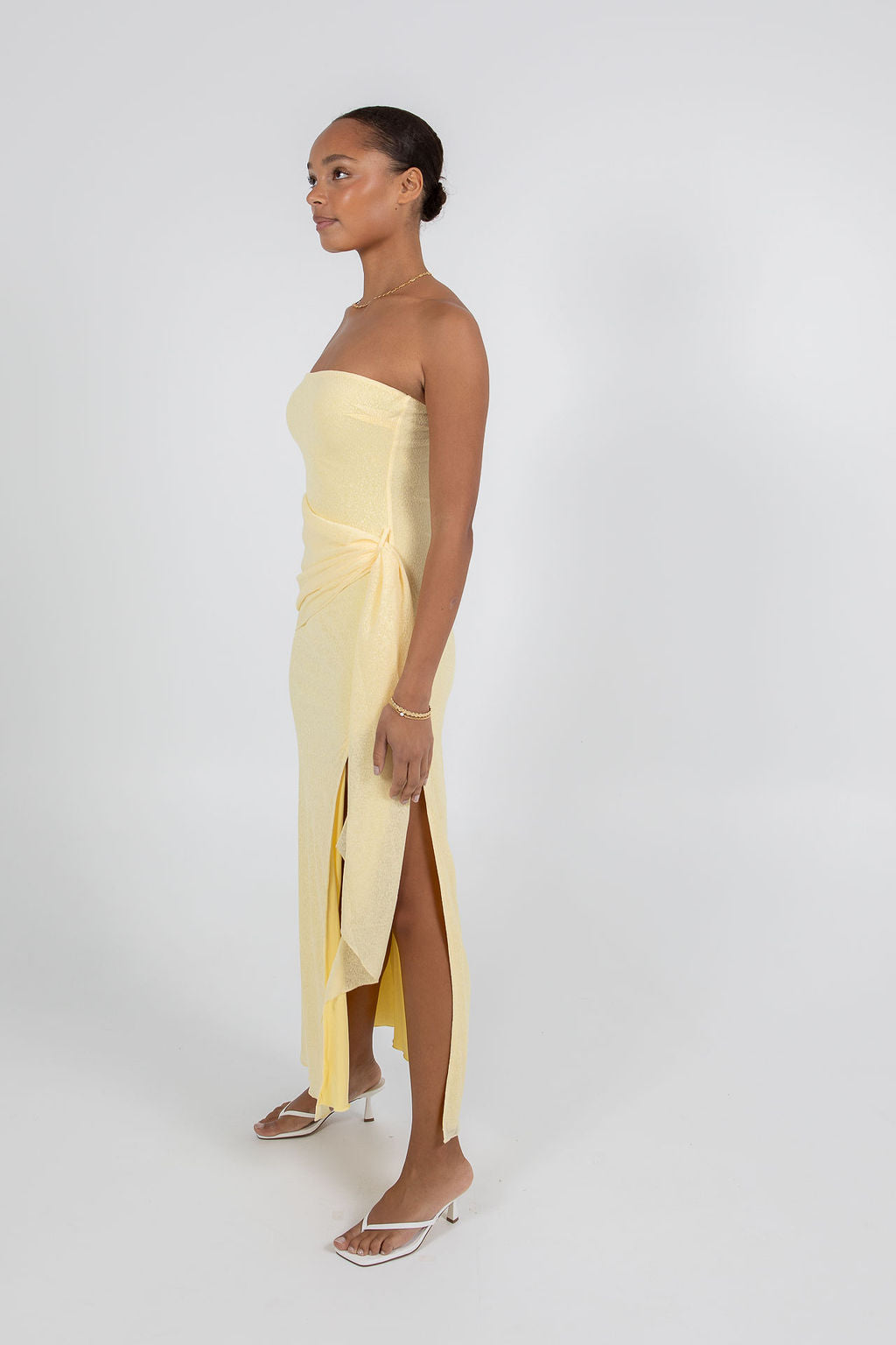 Kendall Maxi Dress - Lemon