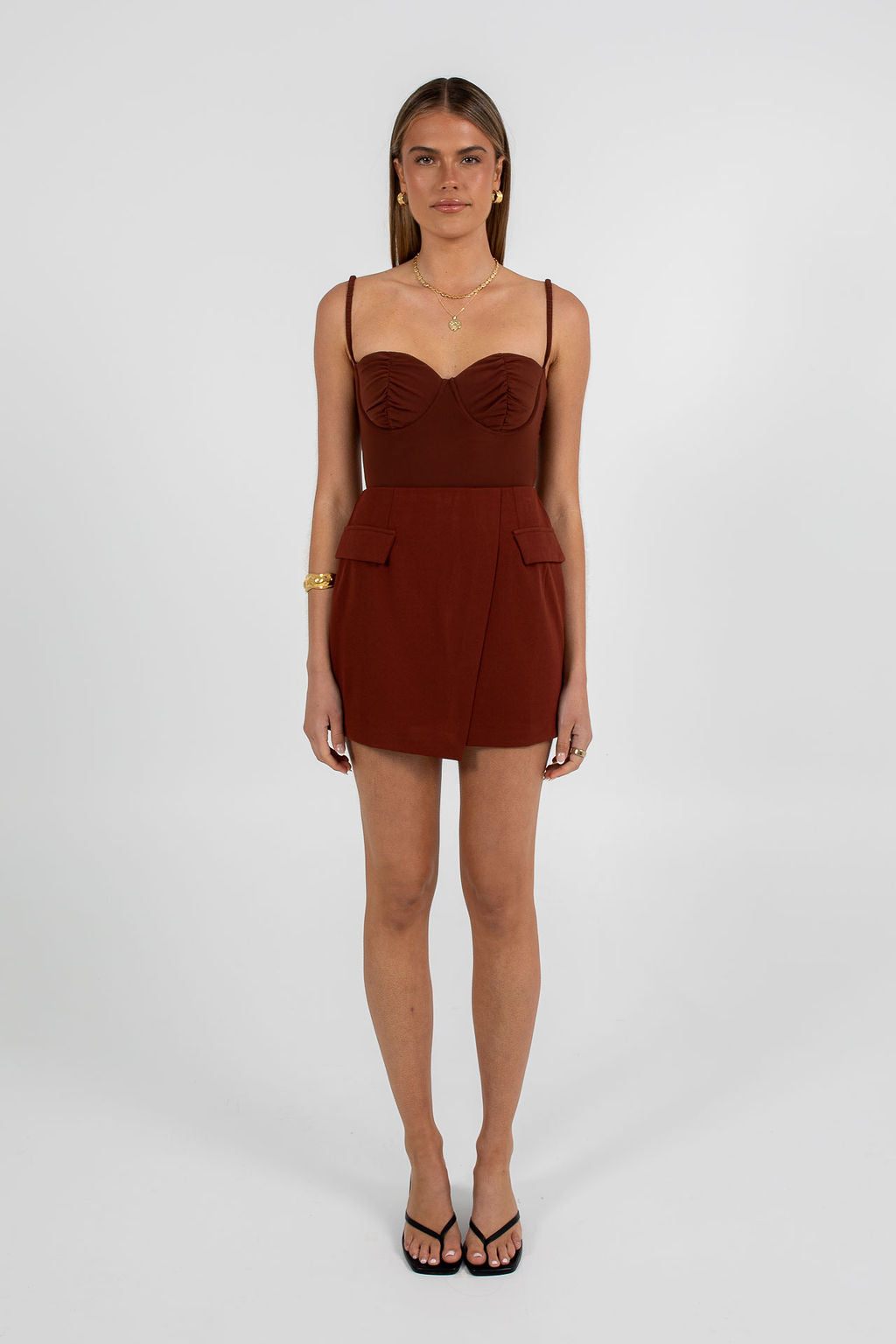 Pip Bodysuit Chocolate