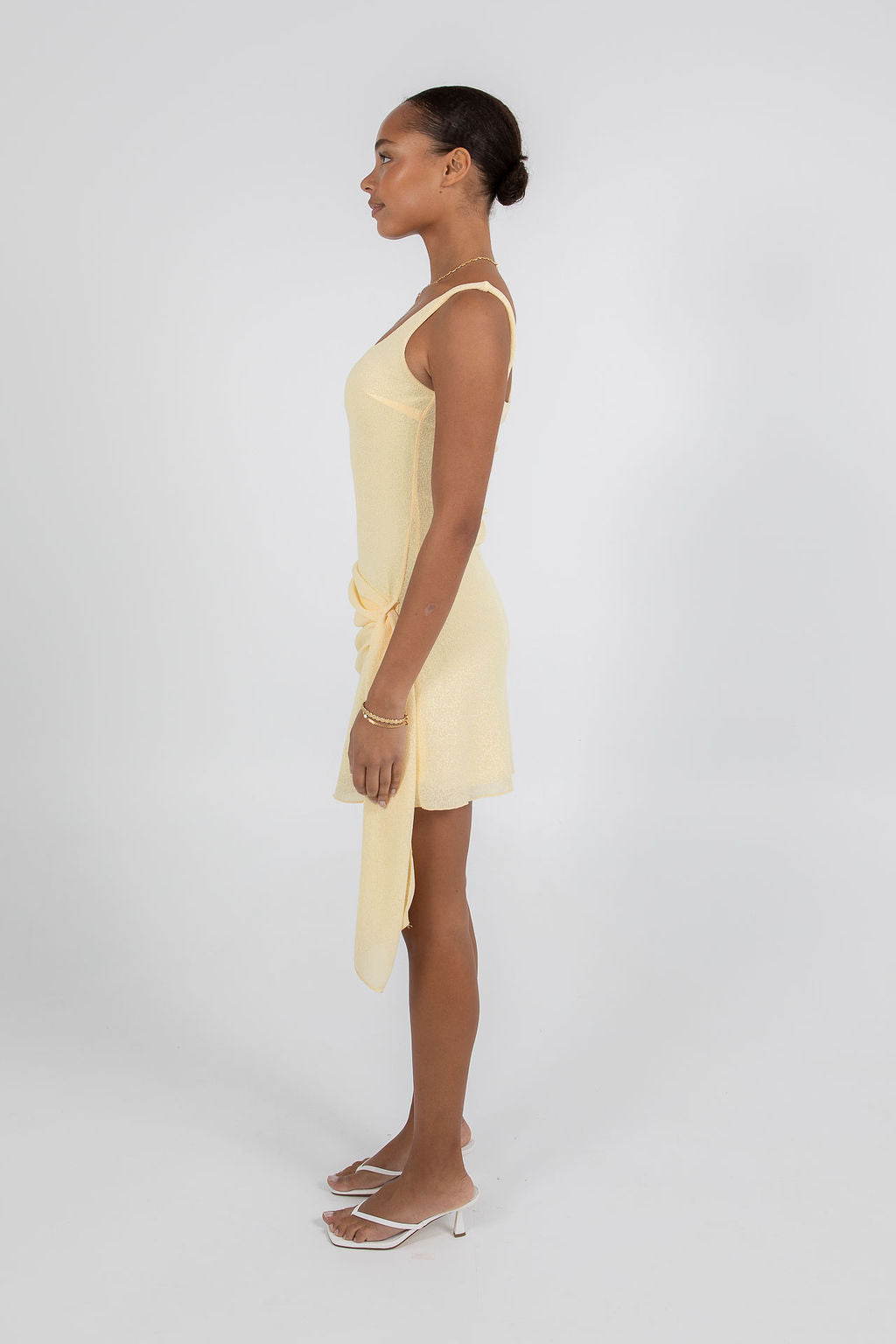 Neva Mini Dress - Lemon