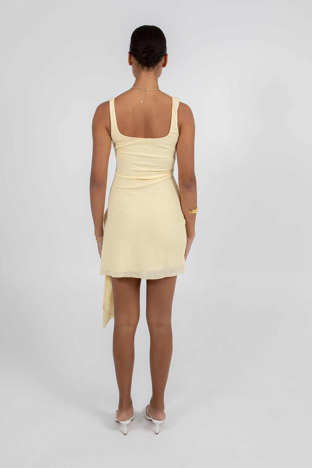 Neva Mini Dress - Lemon