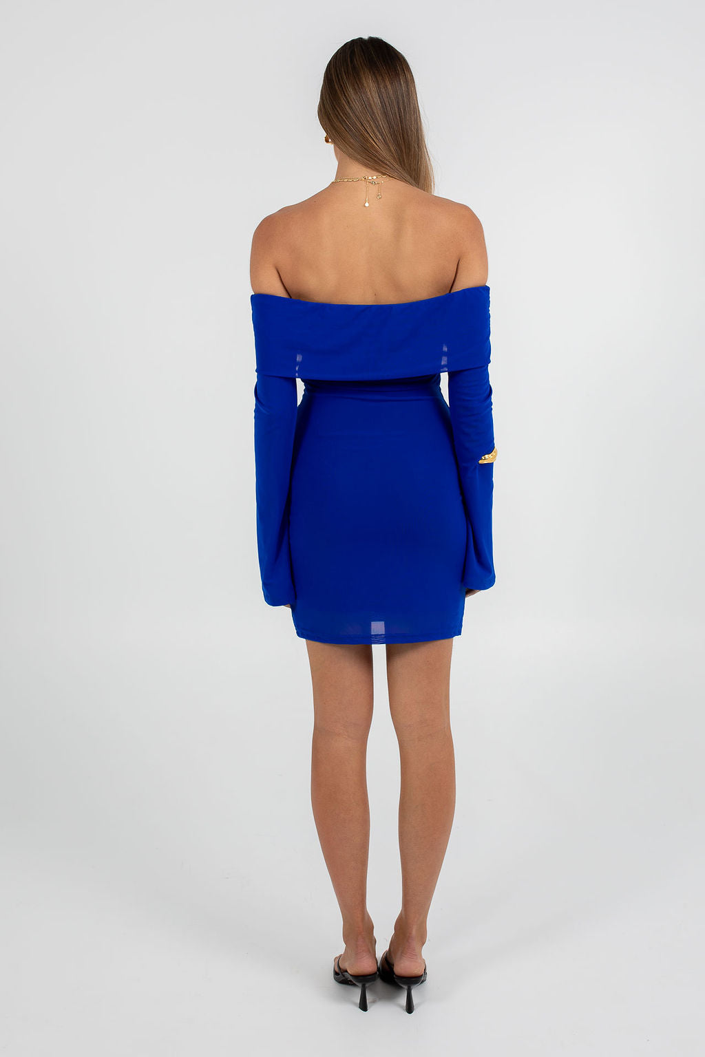 Bettina Mini Dress - Royal Blue