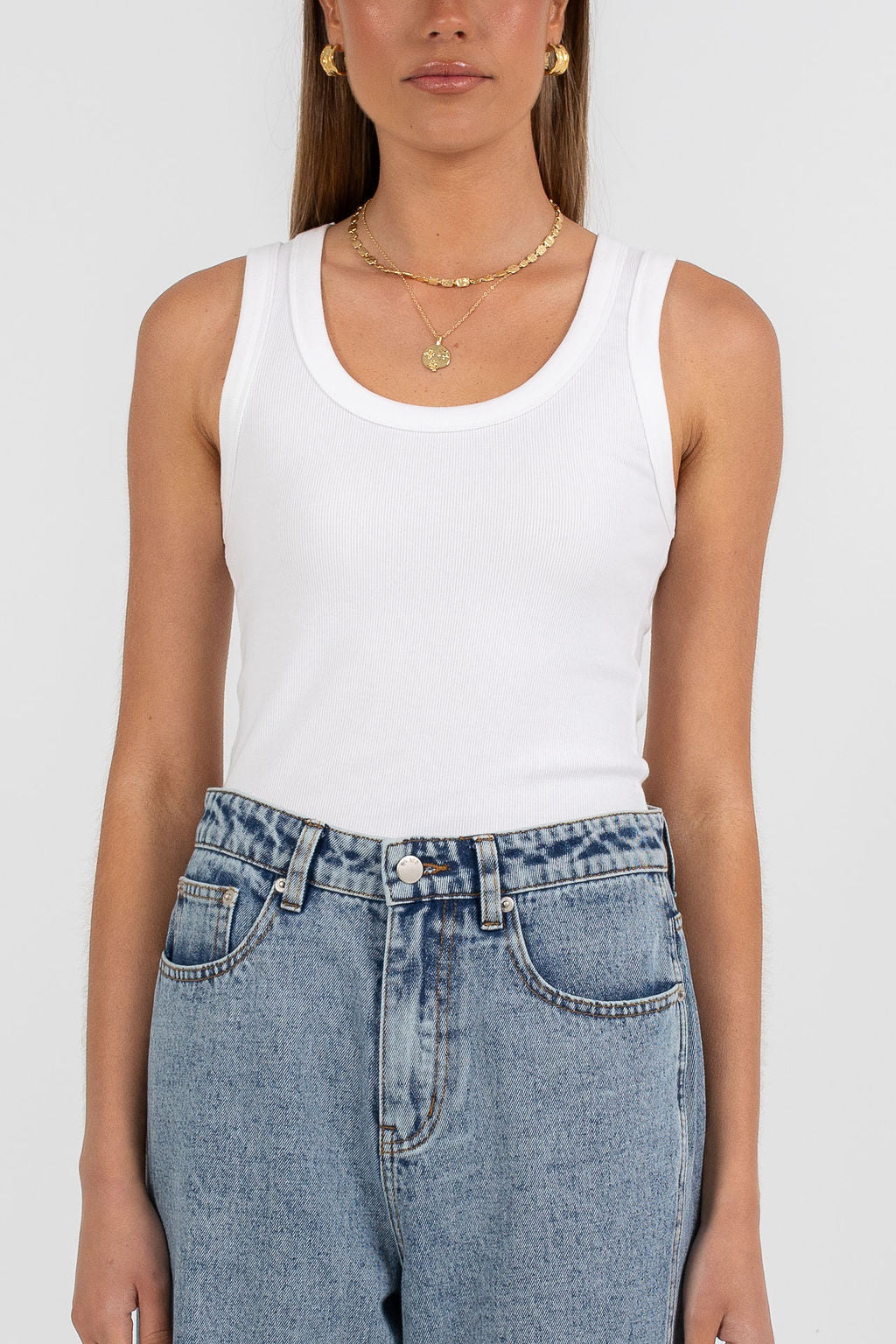 Elissa Baggy Jean Dark Mineral Wash