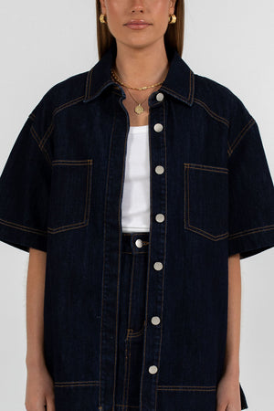 Veira Denim Shirt Indigo