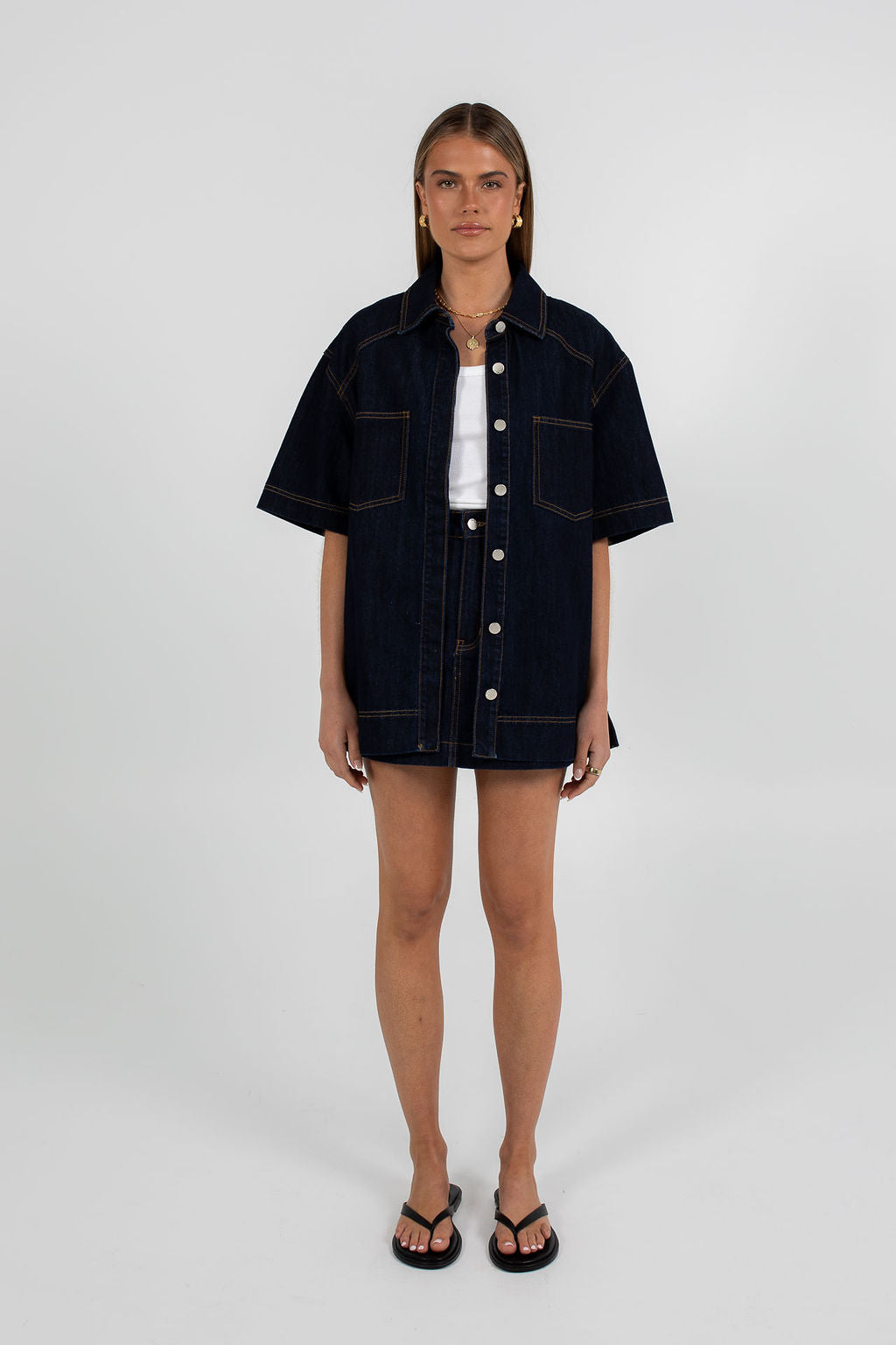 Veira Denim Shirt Indigo
