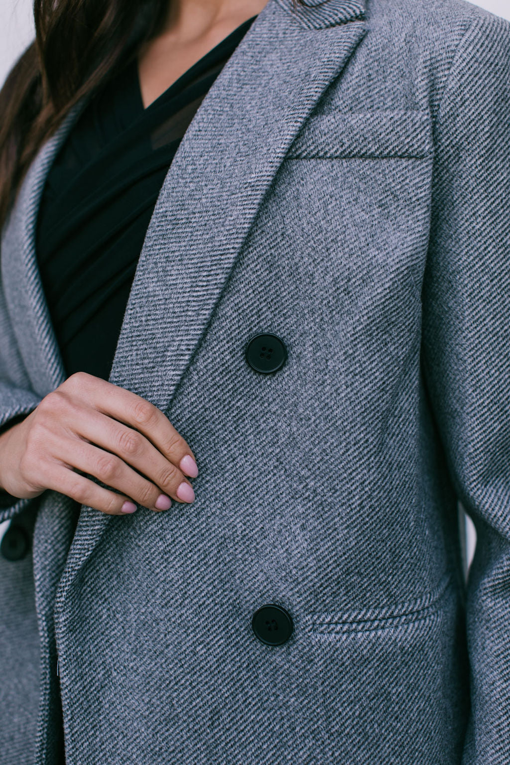 Mila Blazer Charcoal