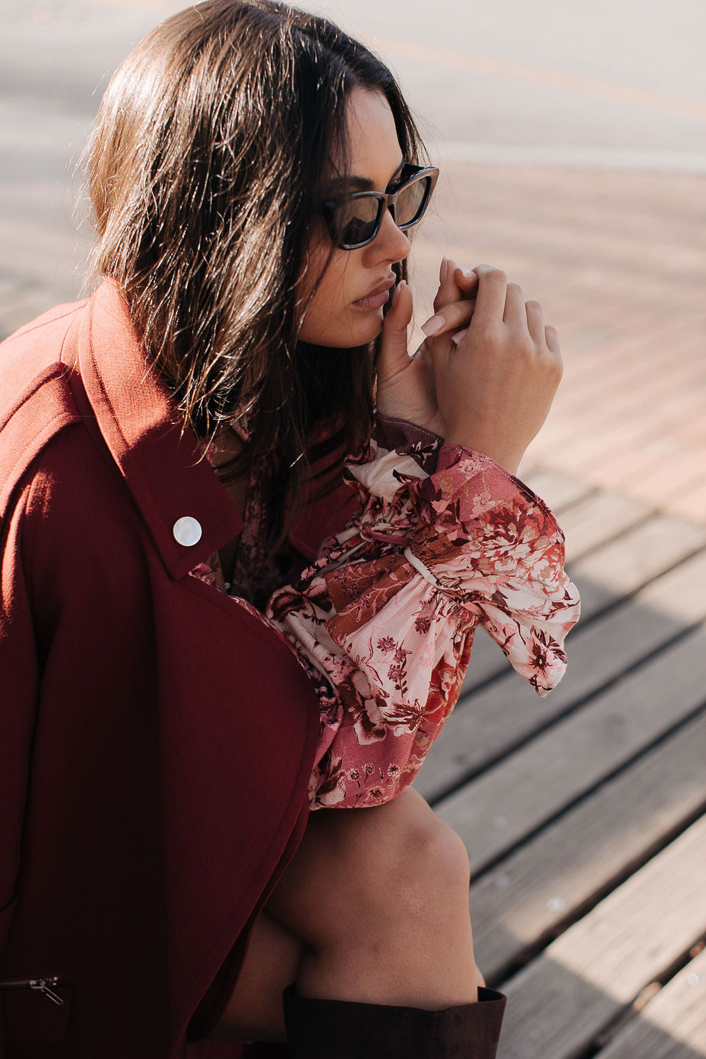 Undina Blouse - Fleur Print