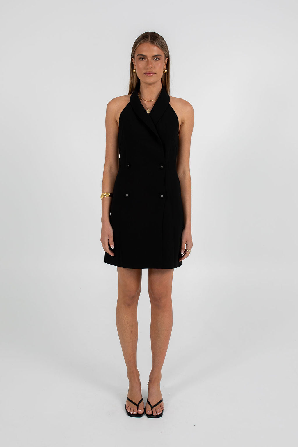 Grayson Mini Dress Black