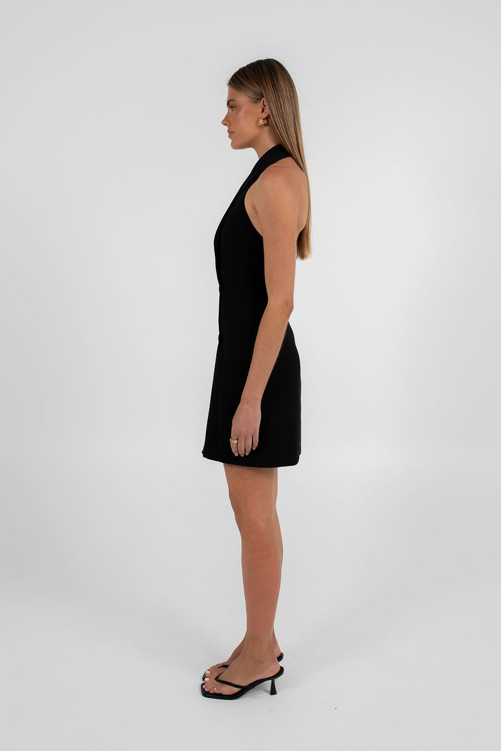 Grayson Mini Dress - Black