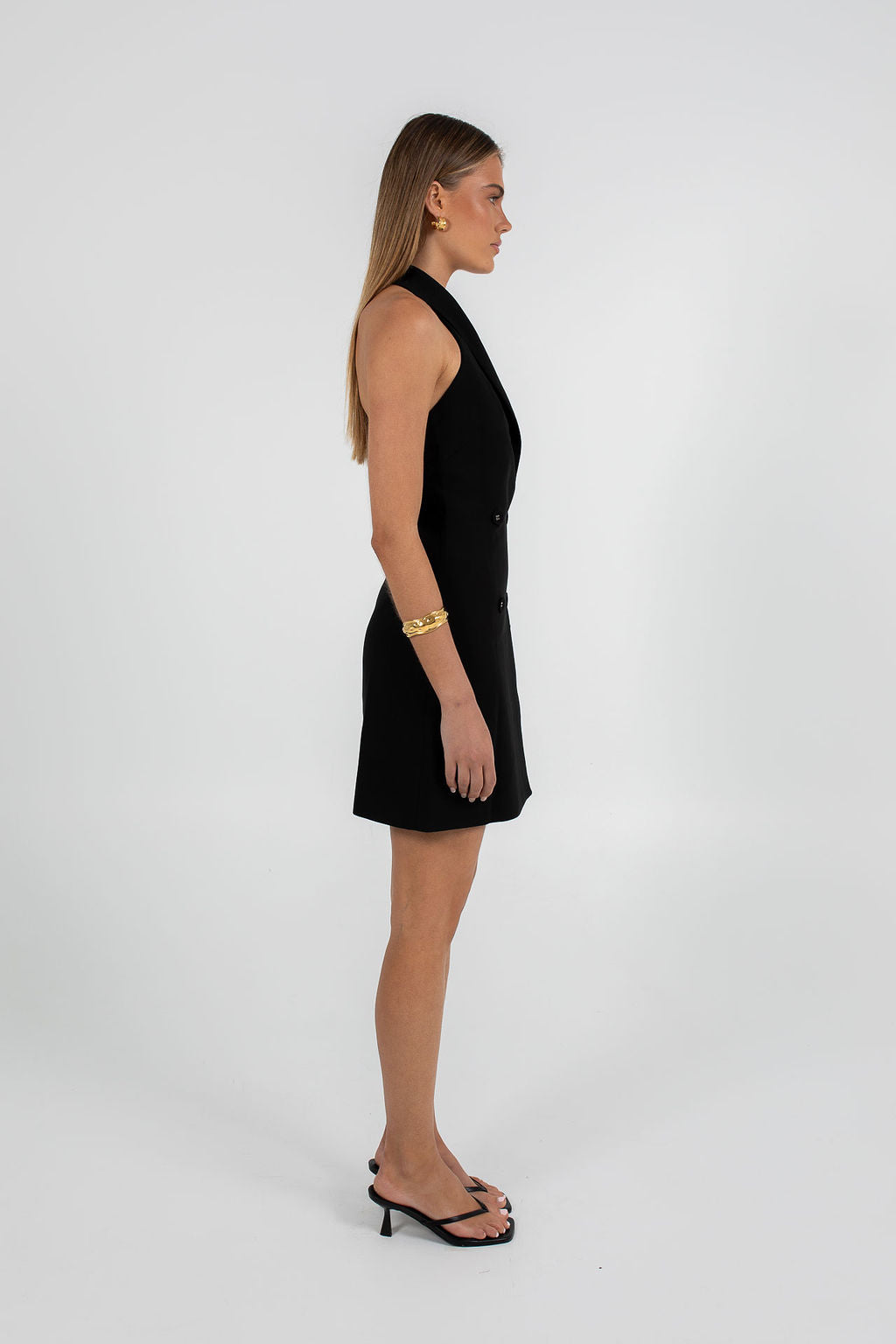 Grayson Mini Dress - Black