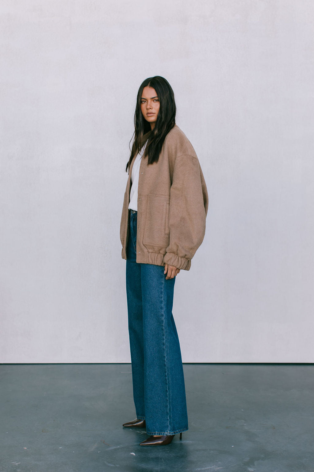 Tully Bomber Jacket - Tan