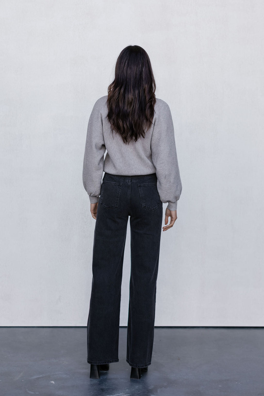 Yanica Knit Jumper - Grey
