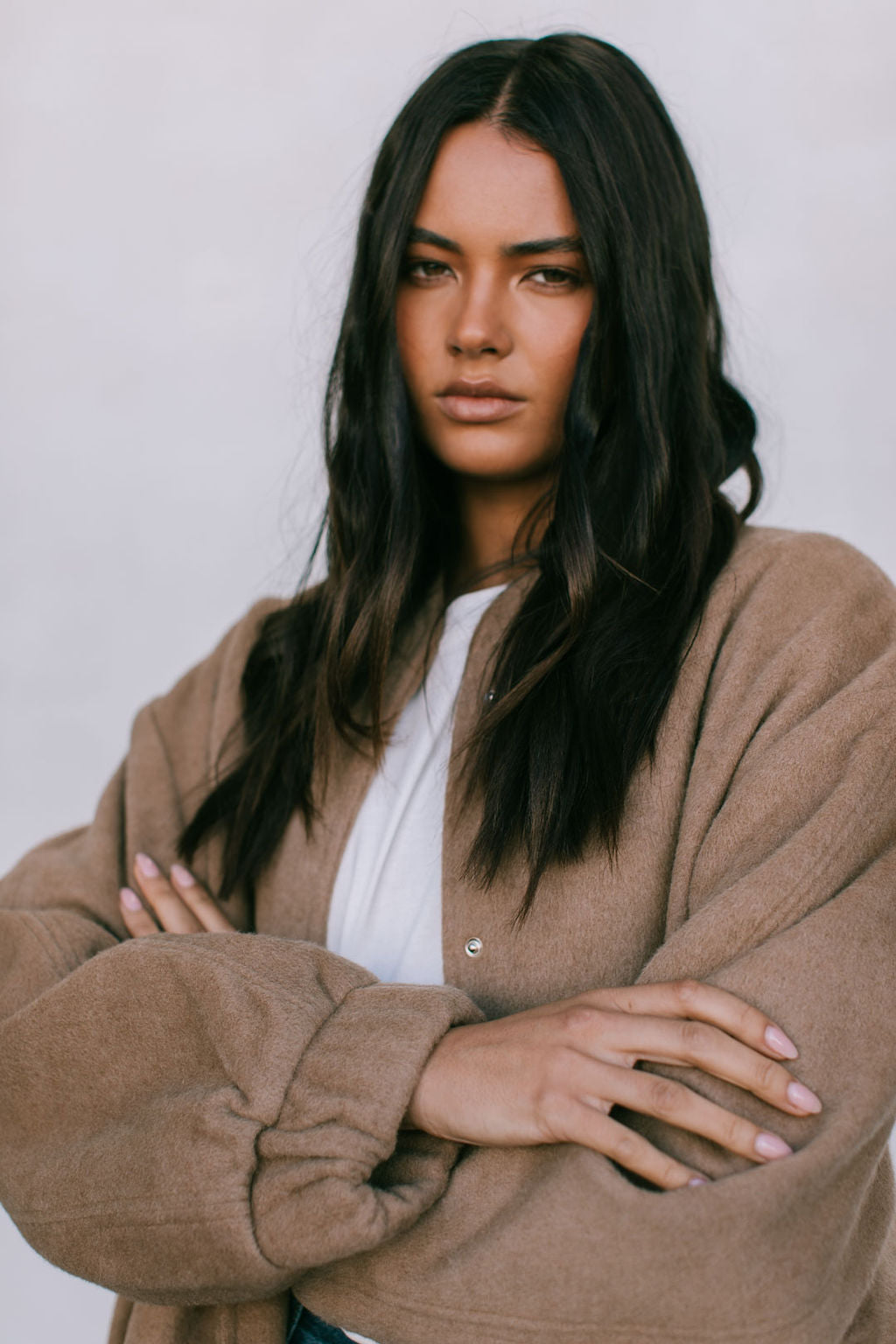 Tully Bomber Jacket - Tan