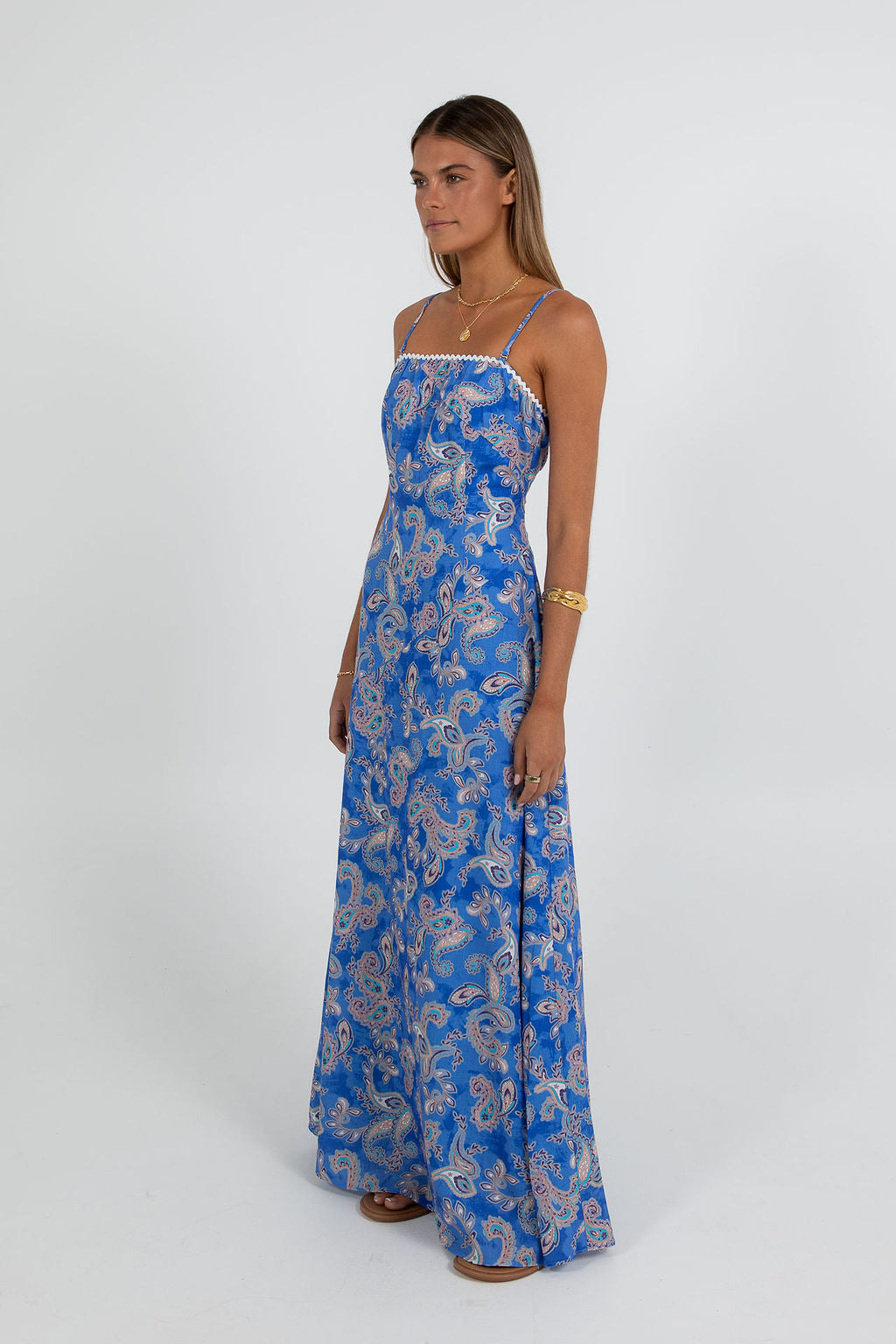 Fae Maxi Dress Oceana Print