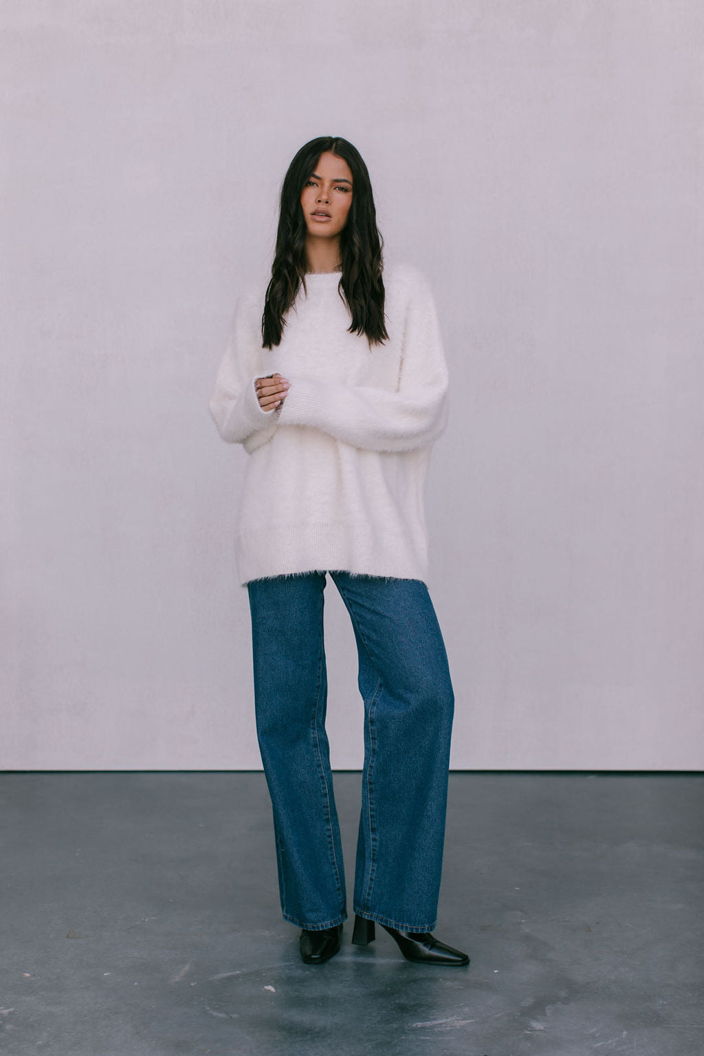 Willow Knit Jumper - Cream