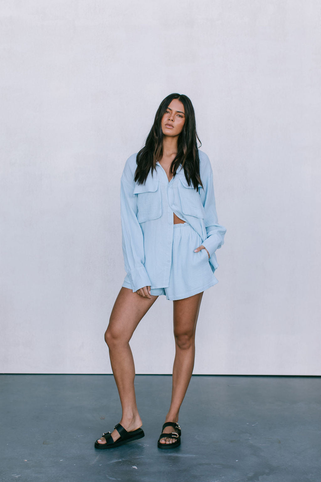 Helia Set - Baby Blue