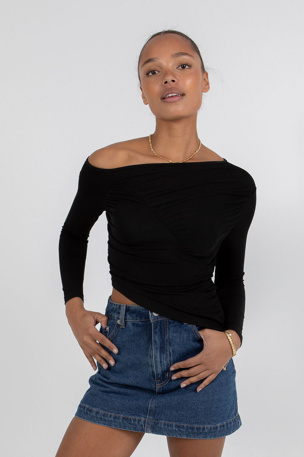 Nalah Top Black