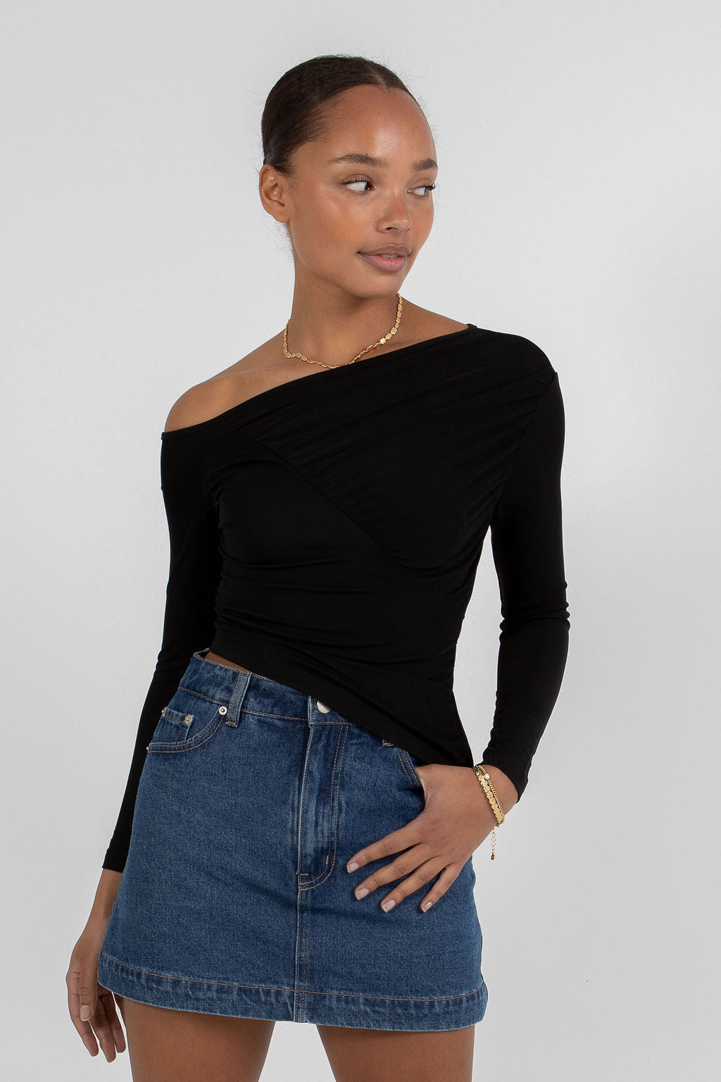 Nalah Top Black