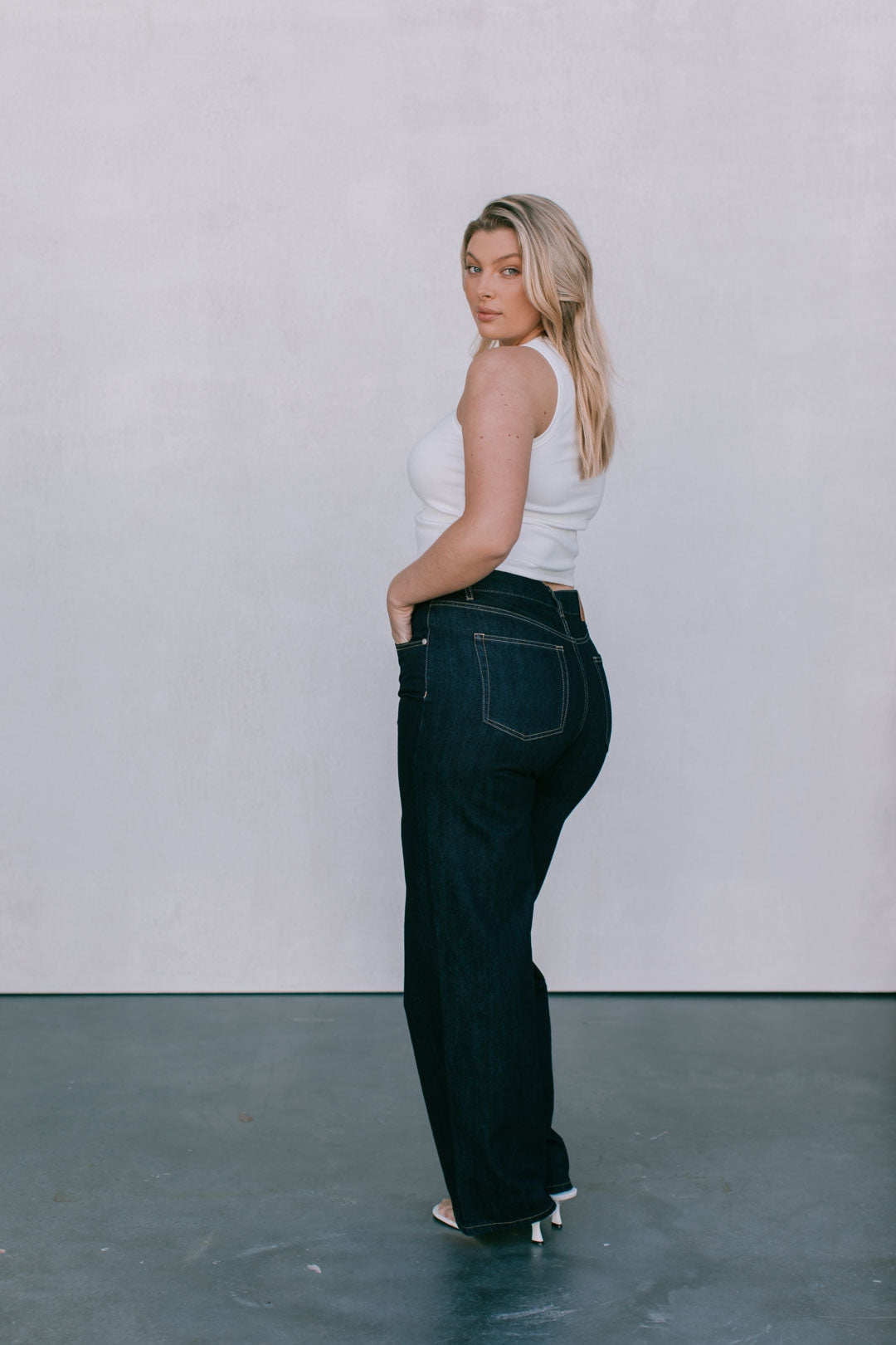 DISPATCH 07.05.25 - Bessie Straight Leg Jeans - Indigo Denim