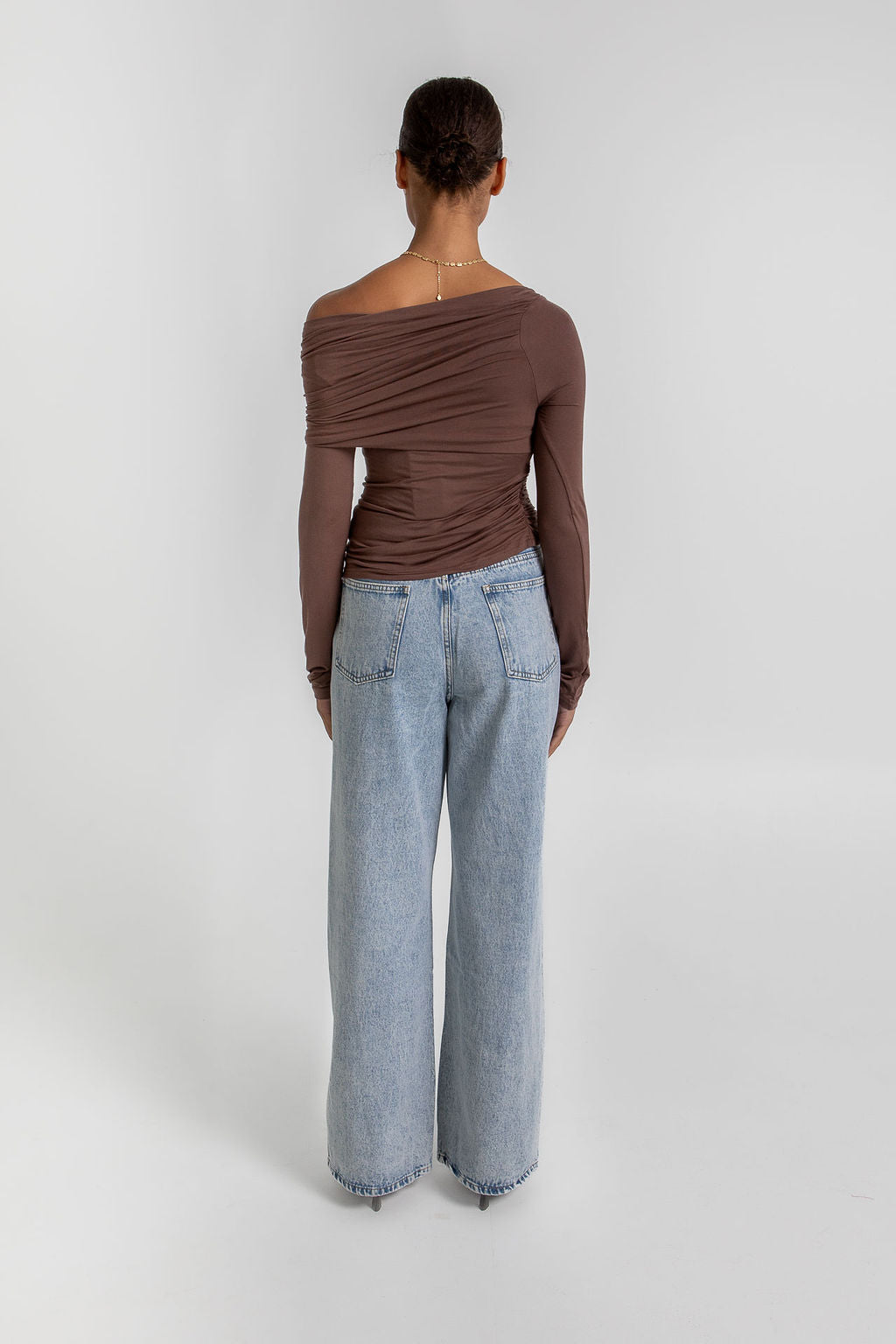 Kaya Top - Chocolate Brown