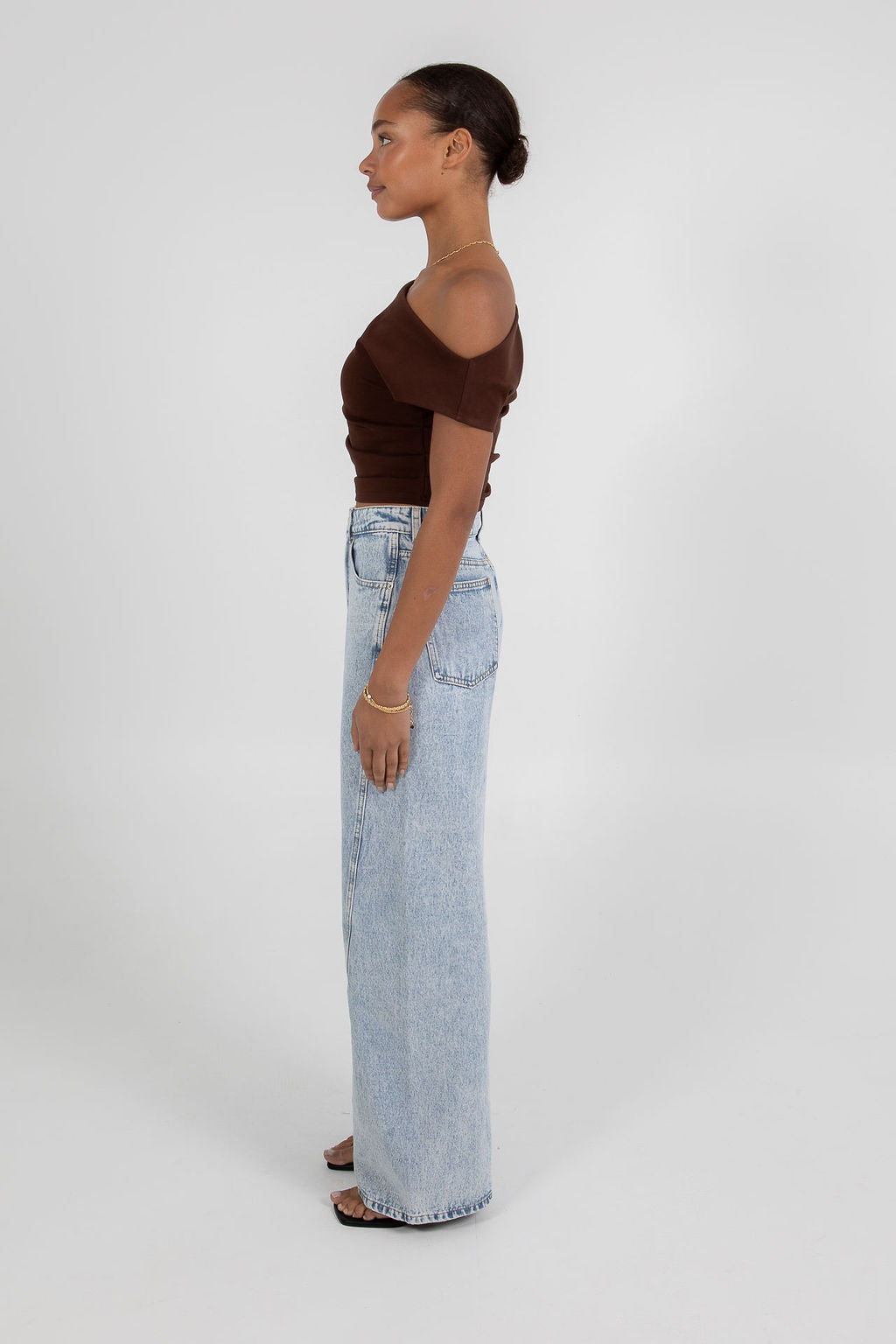 Jacinta Top - Chocolate Brown