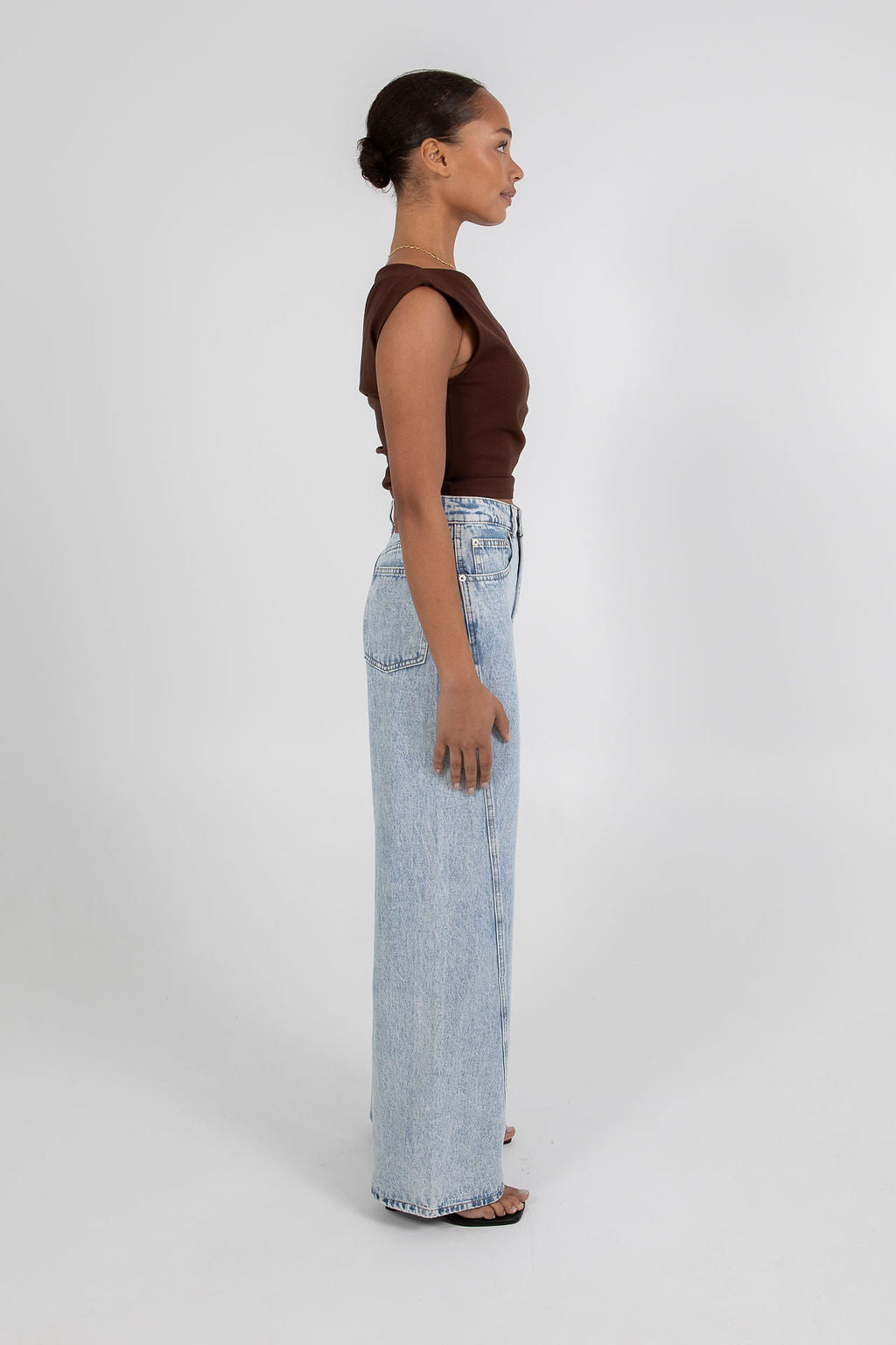 Jacinta Top - Chocolate Brown