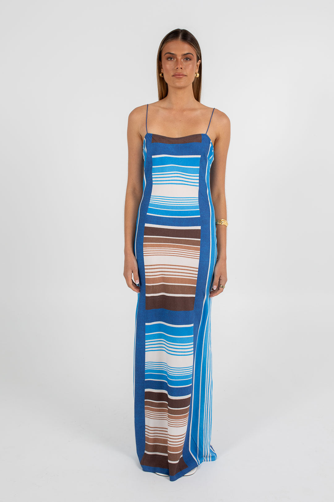 paros maxi dress Ventian Maxi Dress - Paros Stripe - Cinque