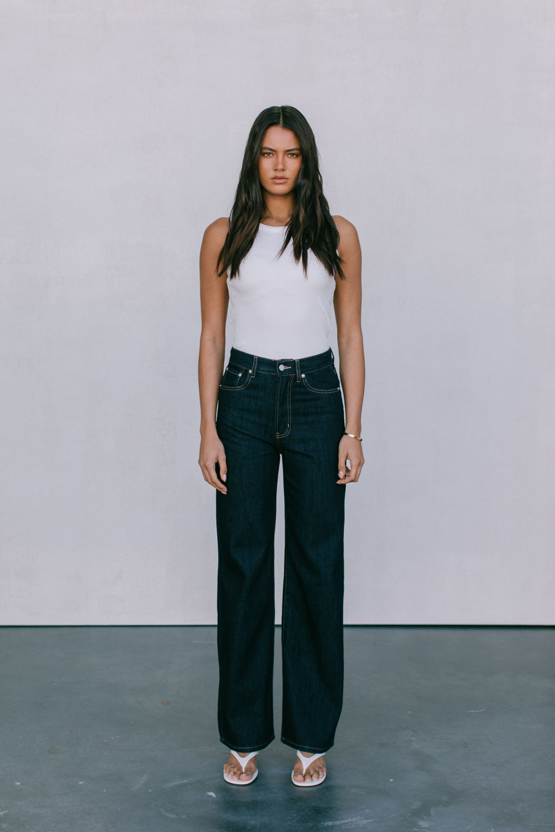 DISPATCH 07.05.25 - Bessie Straight Leg Jeans - Indigo Denim