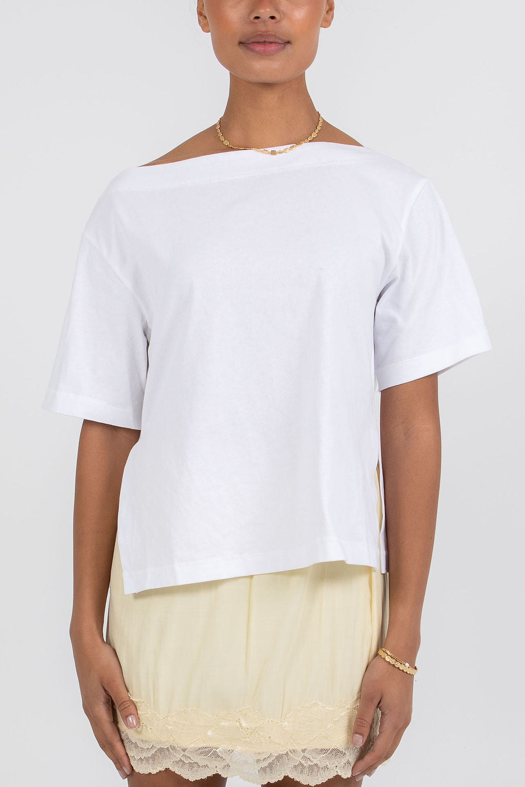 Octavia Mini Skirt - Lemon