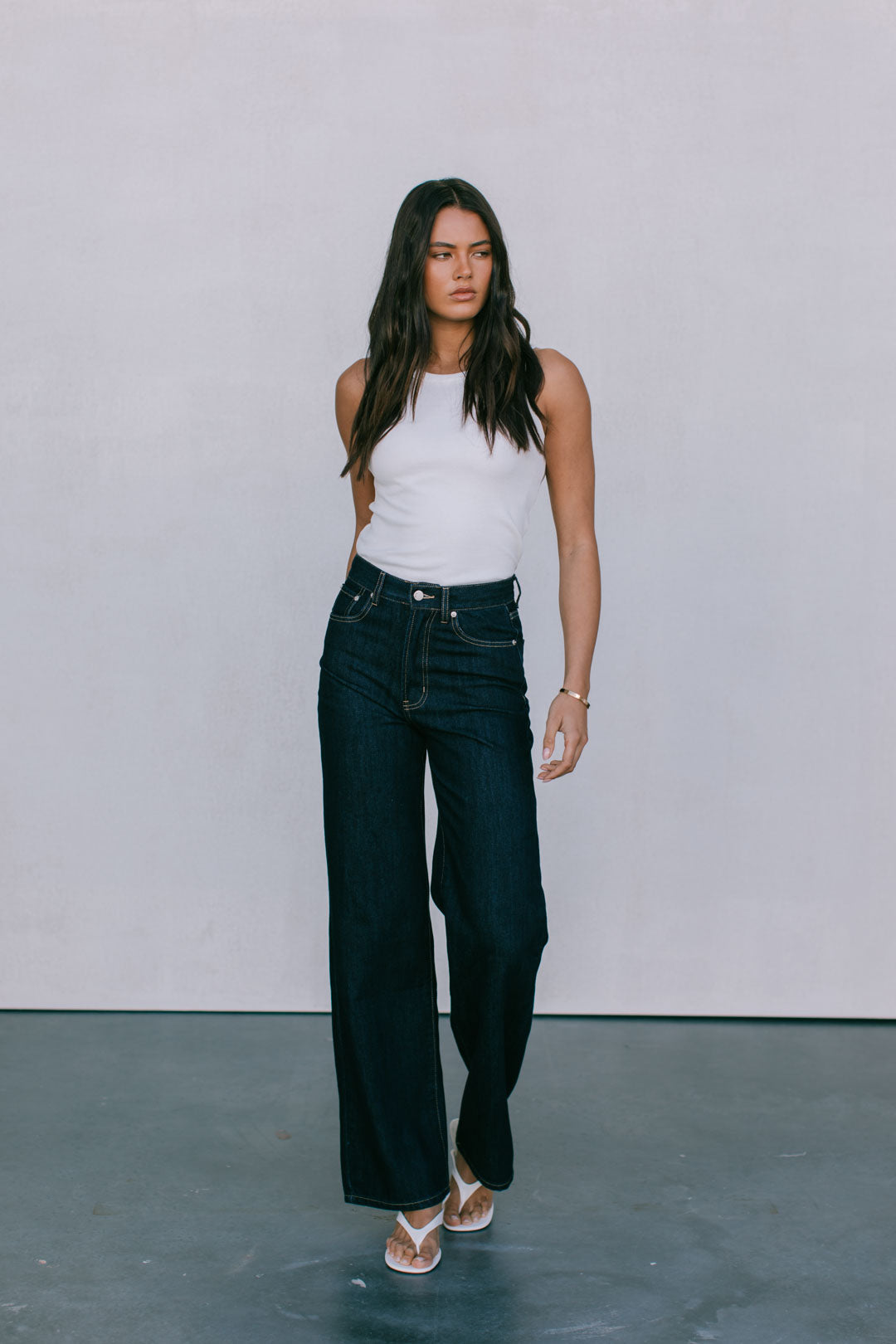 DISPATCH 07.05.25 - Bessie Straight Leg Jeans - Indigo Denim