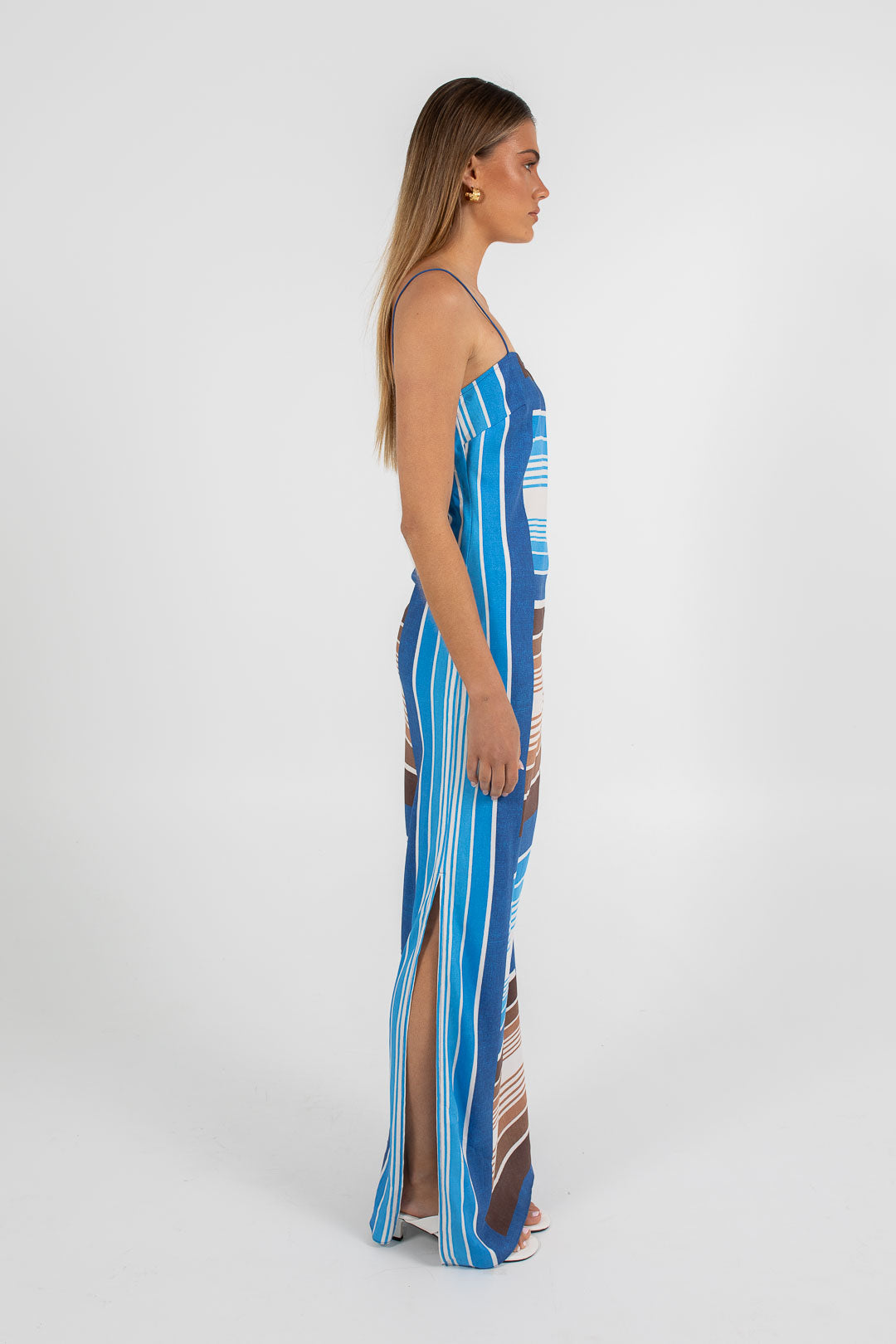 COMING SOON - Ventian Maxi Dress - Paros Stripe