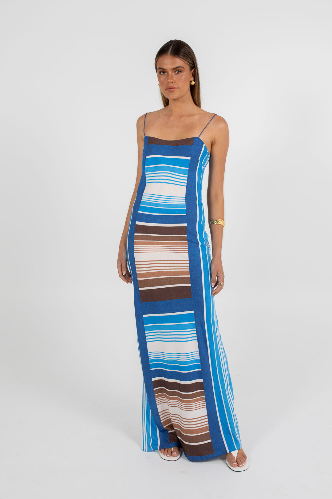 COMING SOON - Ventian Maxi Dress - Paros Stripe