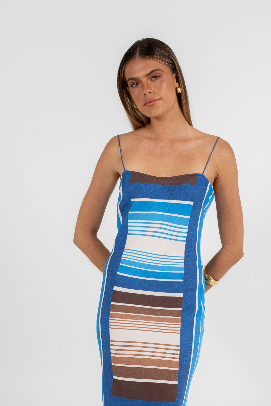 COMING SOON - Ventian Maxi Dress - Paros Stripe