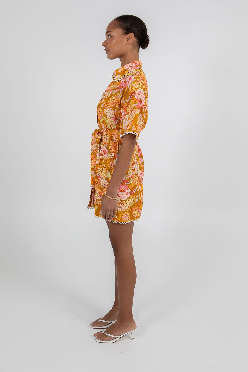COMING SOON - Bello Mini Dress - Hinterbloom Print