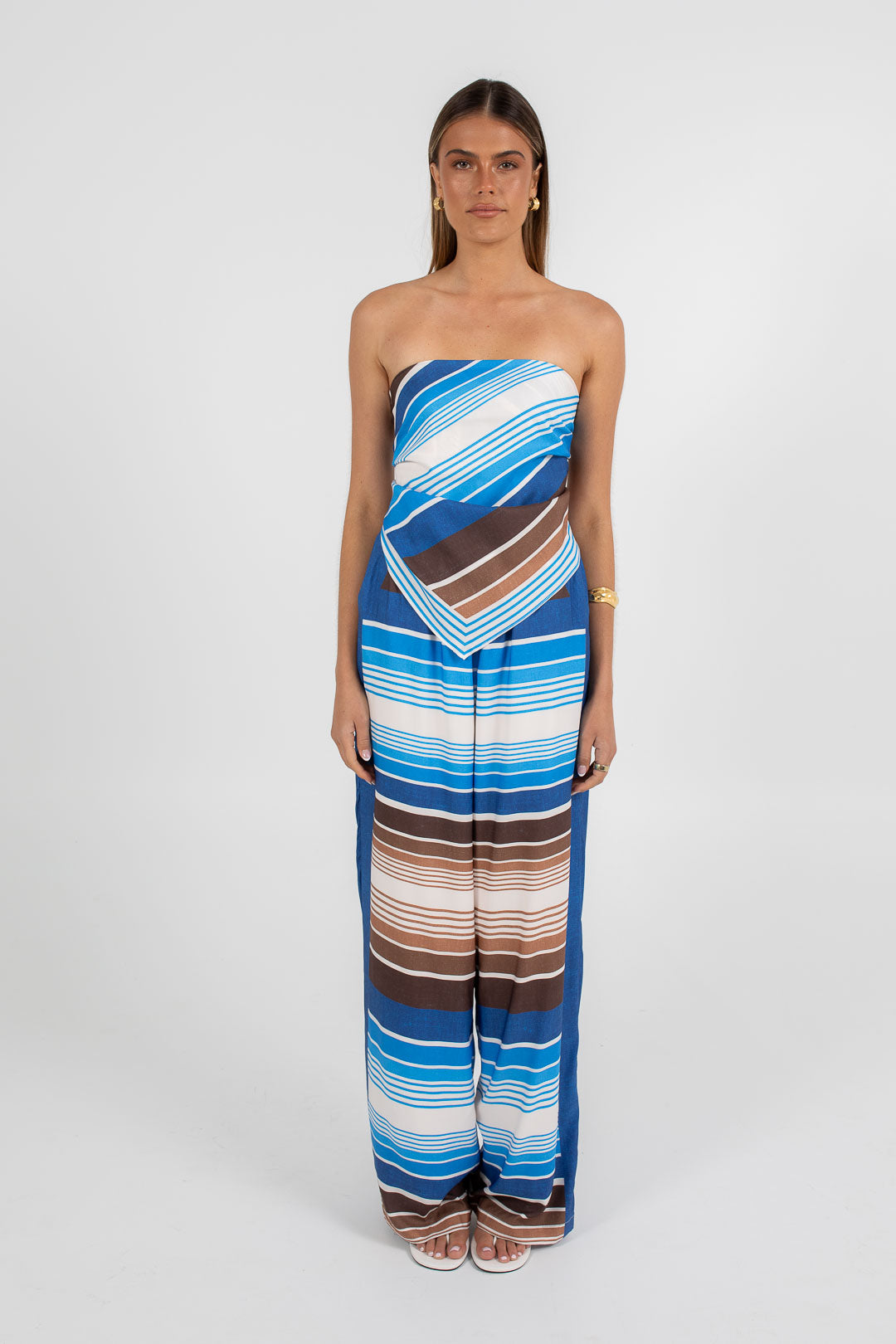 Gavdos Scarf Top Paros Stripe