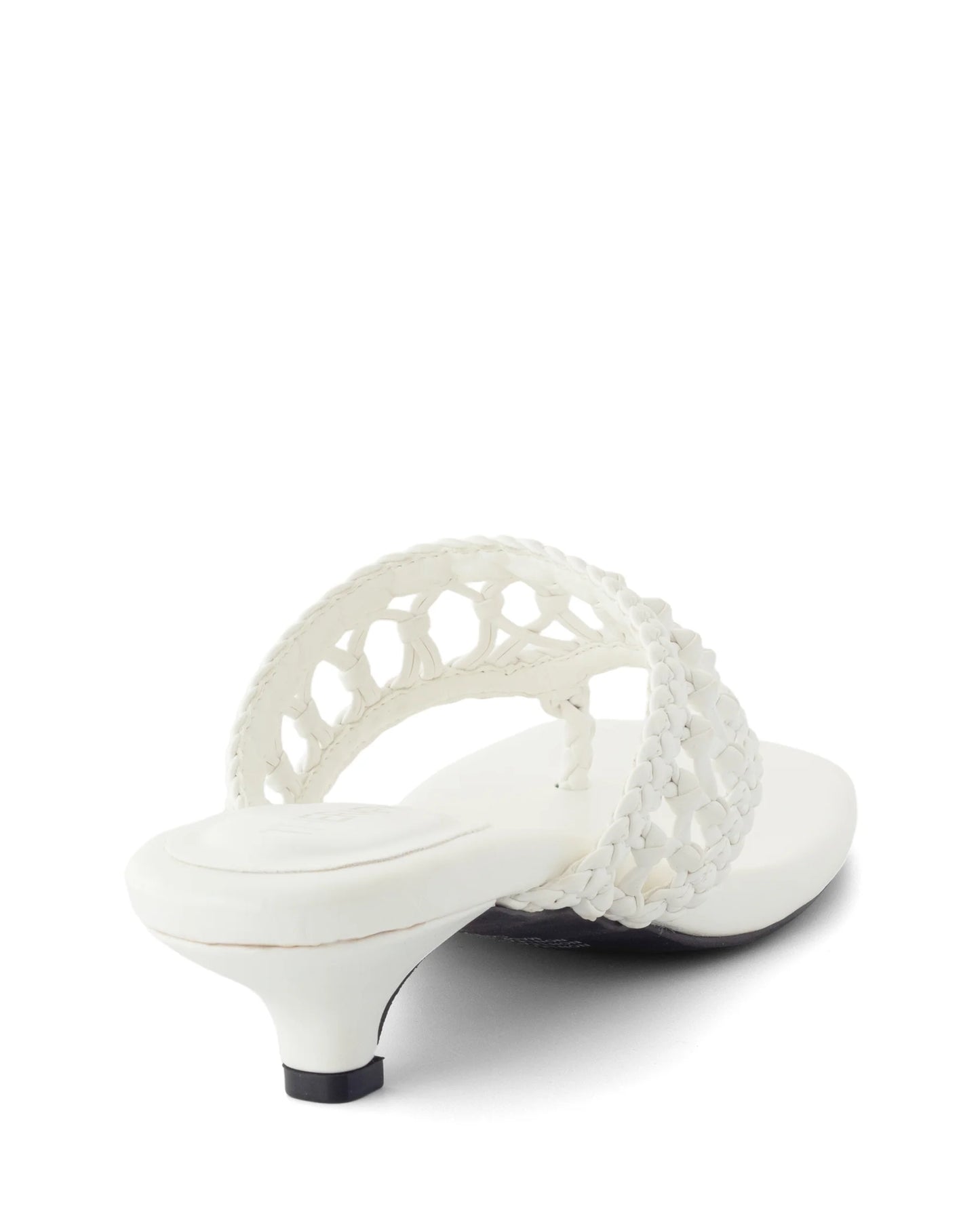 Cannes Thong Heel - White